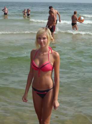 Blondie swimsuit young from Poland