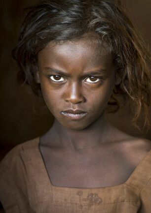 Borana Tribe Girl, Marsabit..