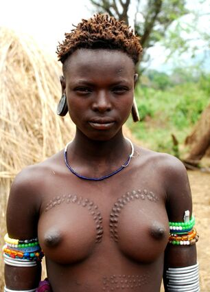 Real african naked tribal